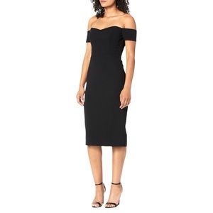 Dress the Population Bailey Bodycon Midi Sheath Dress - Size: M